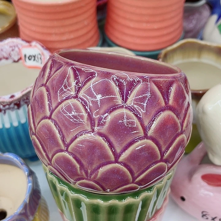 福利品！9.99包邮陶瓷花盆