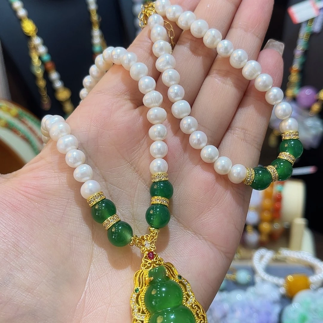 淡水珍珠未镶嵌项链福利