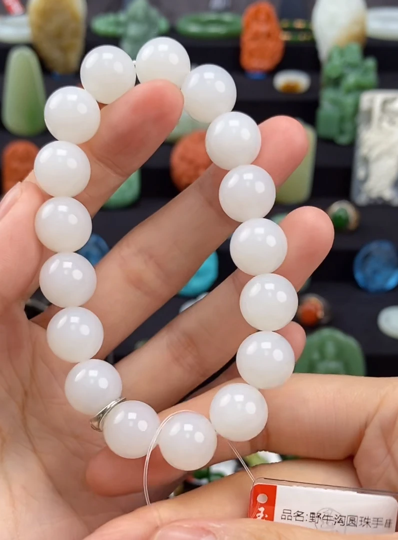 12mm野牛沟圆珠手串