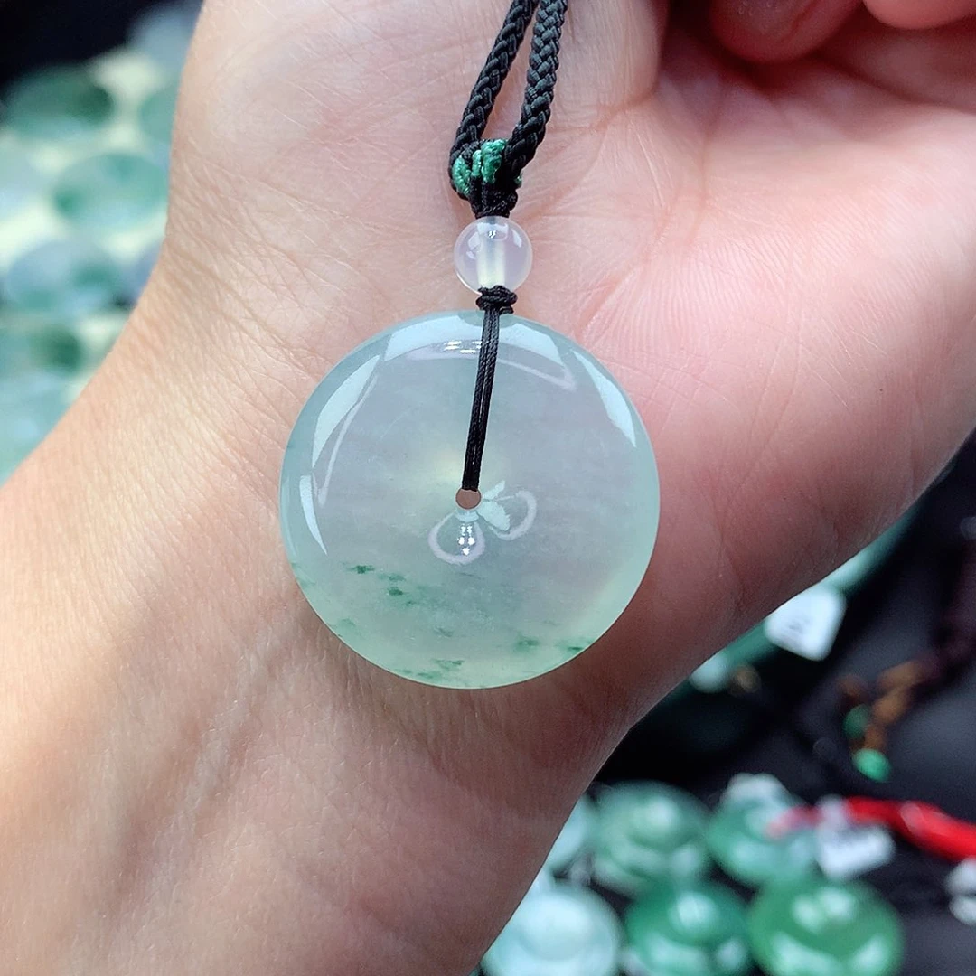 翡翠颈饰未镶嵌尺寸25/6