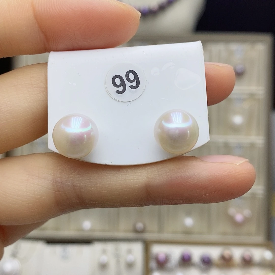 颈饰淡水珍珠银S925镶嵌