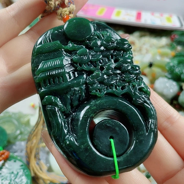 未镶嵌和田玉挂件