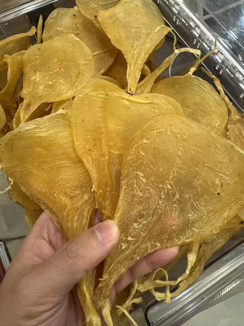 老陈厚肉柔肉缅斗湖胶 老胶柔肉鳘鱼胶 花胶 250-500克广东景辰