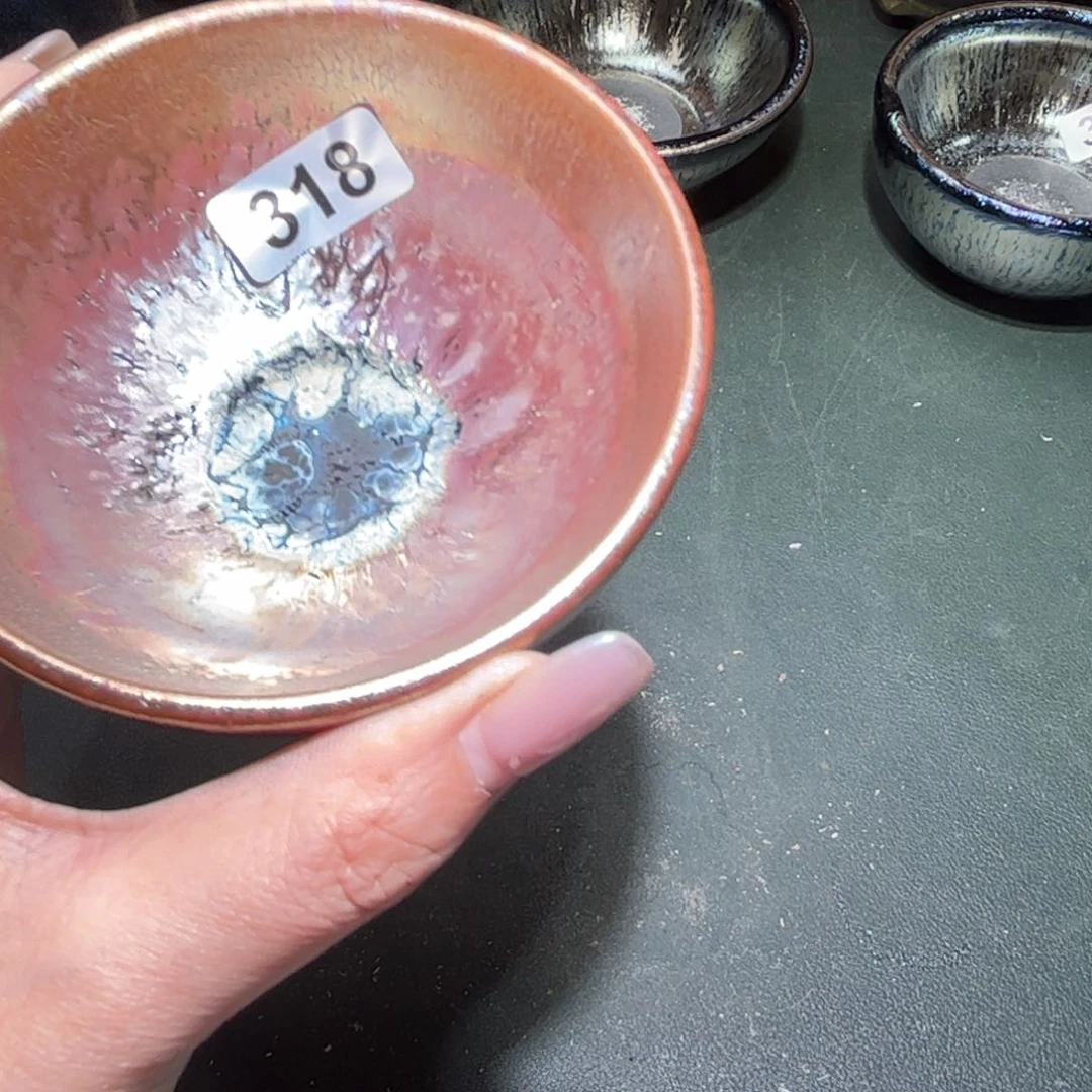 珠***茶茶盏全手工原矿原釉建盏