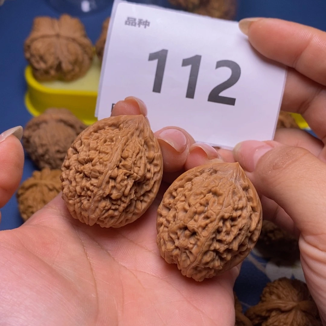 阿***_文玩核桃把件112蒜头34