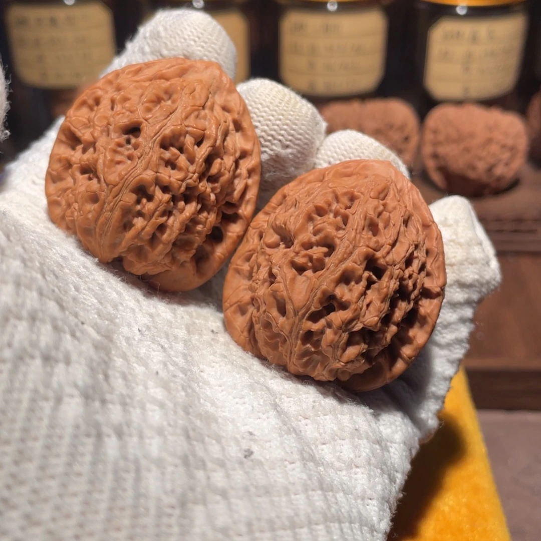 文玩核桃把件40水龙