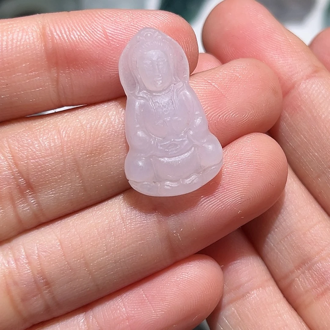 定制翡翠未镶嵌观音