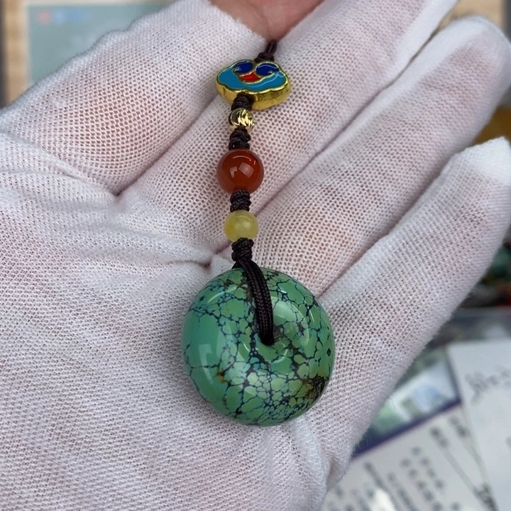 【闪购商品】绿松石珠宝奇石未镶嵌小**儿