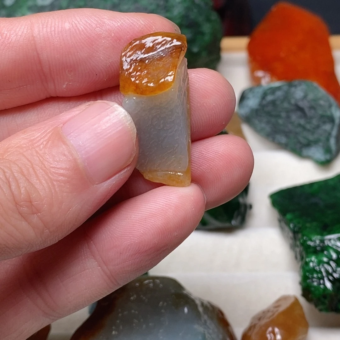 定制翡翠未镶嵌天然缅甸翡翠A货