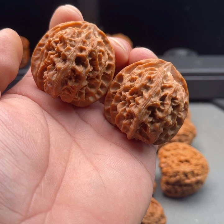 把件文玩核桃39 全品苹果园 001