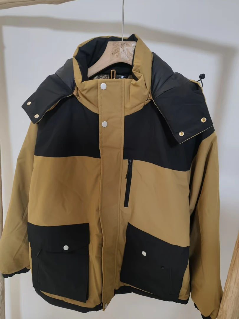 【冯漂亮甄选】B139时尚潮流休闲百搭男士个性棉衣