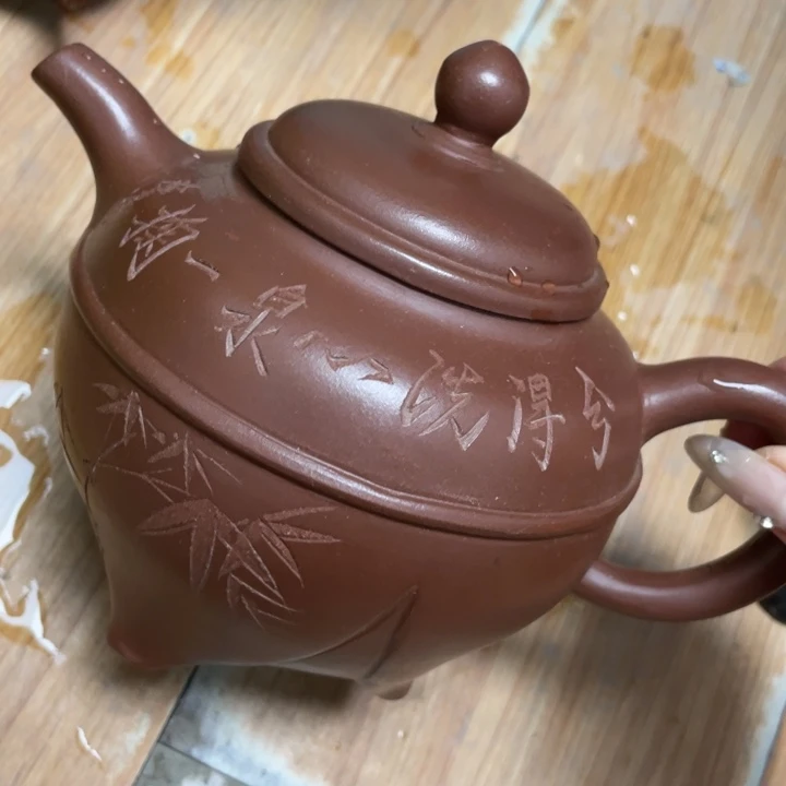 茶壶紫泥紫砂艺术作品