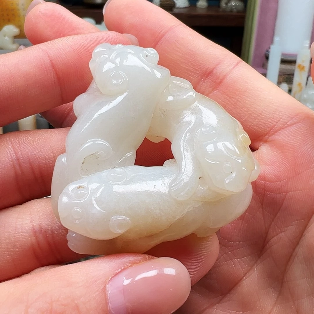 颈饰未镶嵌和田玉