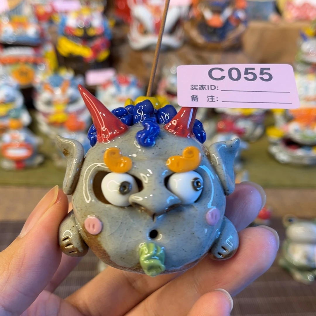 泥塑纯手工茶宠摆件