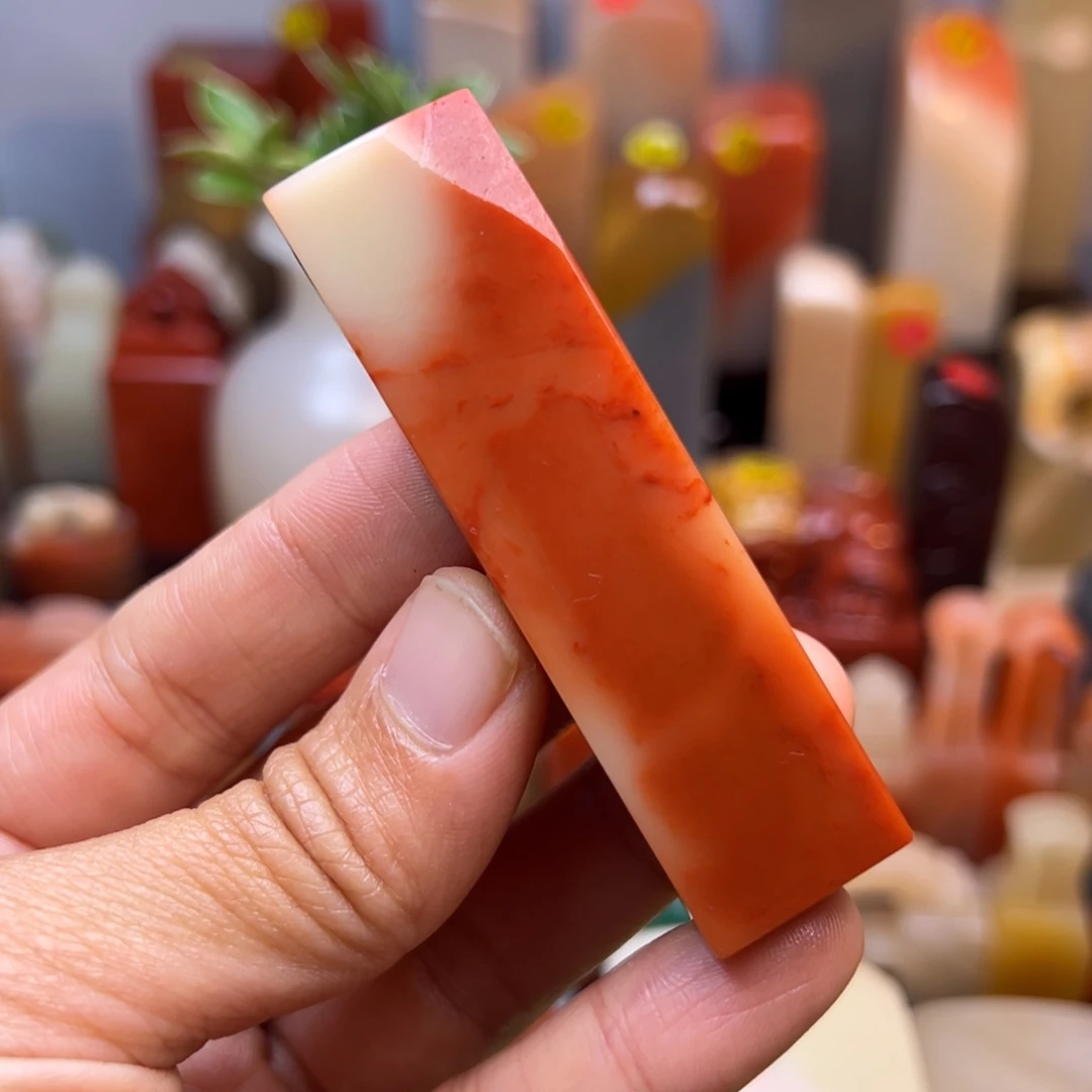 寿山石印石392号6.8/1.8/1.4