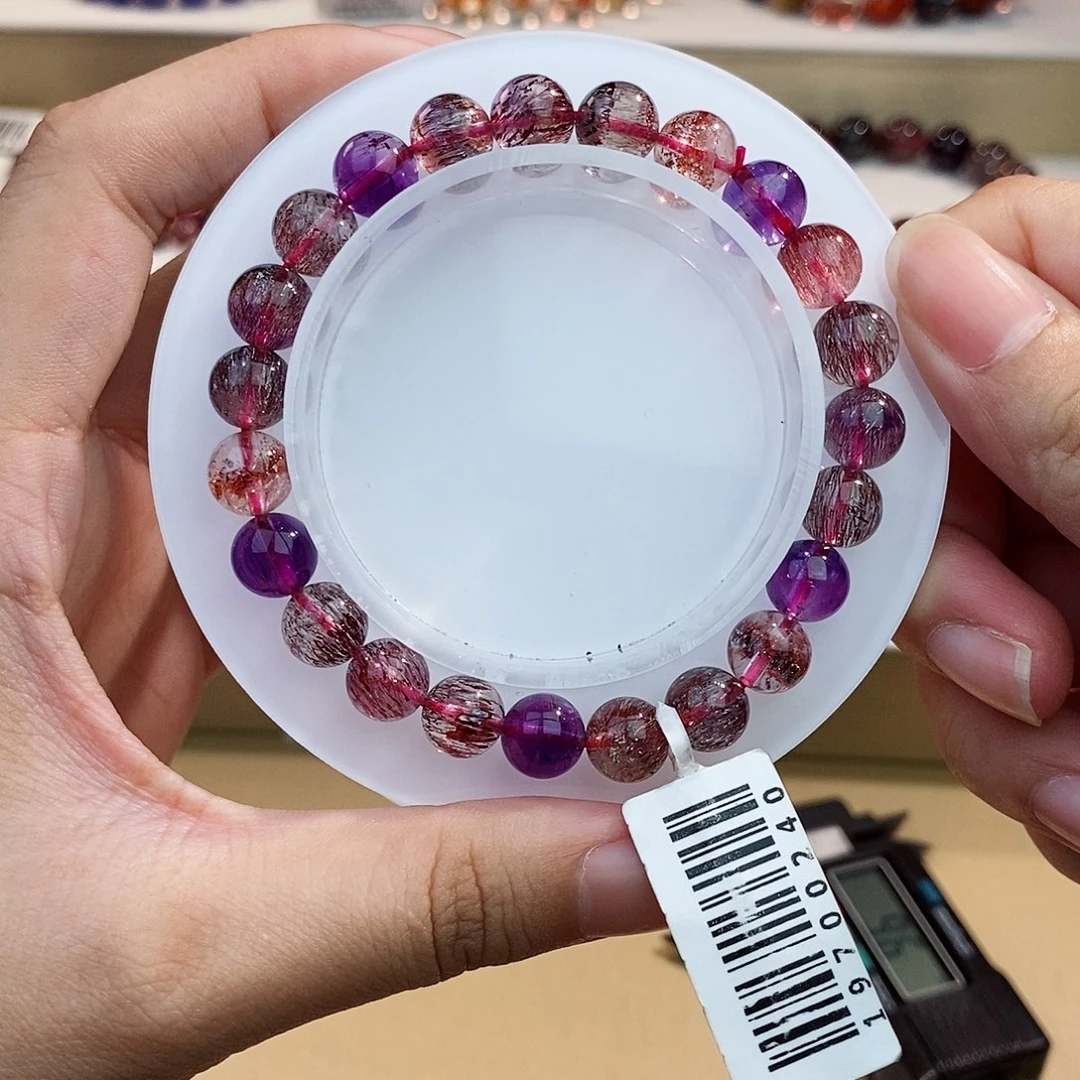 水晶手链未镶嵌黑加仑7