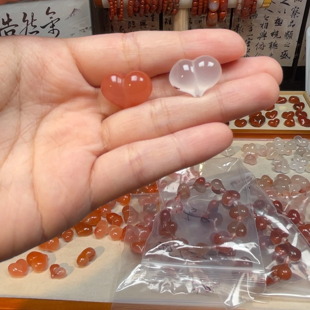 南红玛瑙未镶嵌吊坠(不含链)