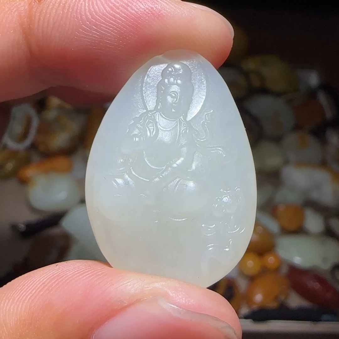 和田玉挂件未镶嵌