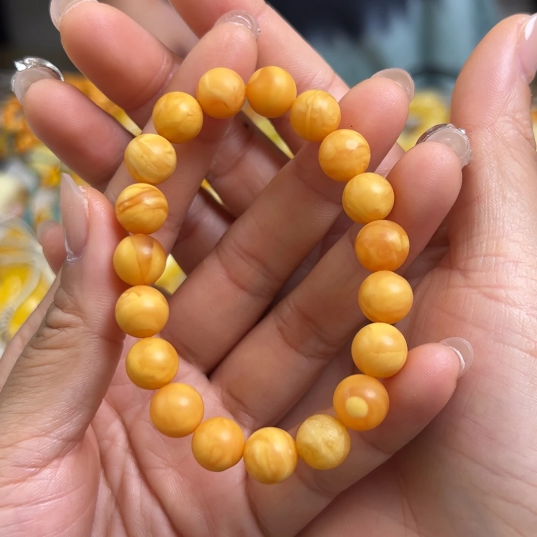 蜜蜡颈饰未镶嵌蜜蜡
