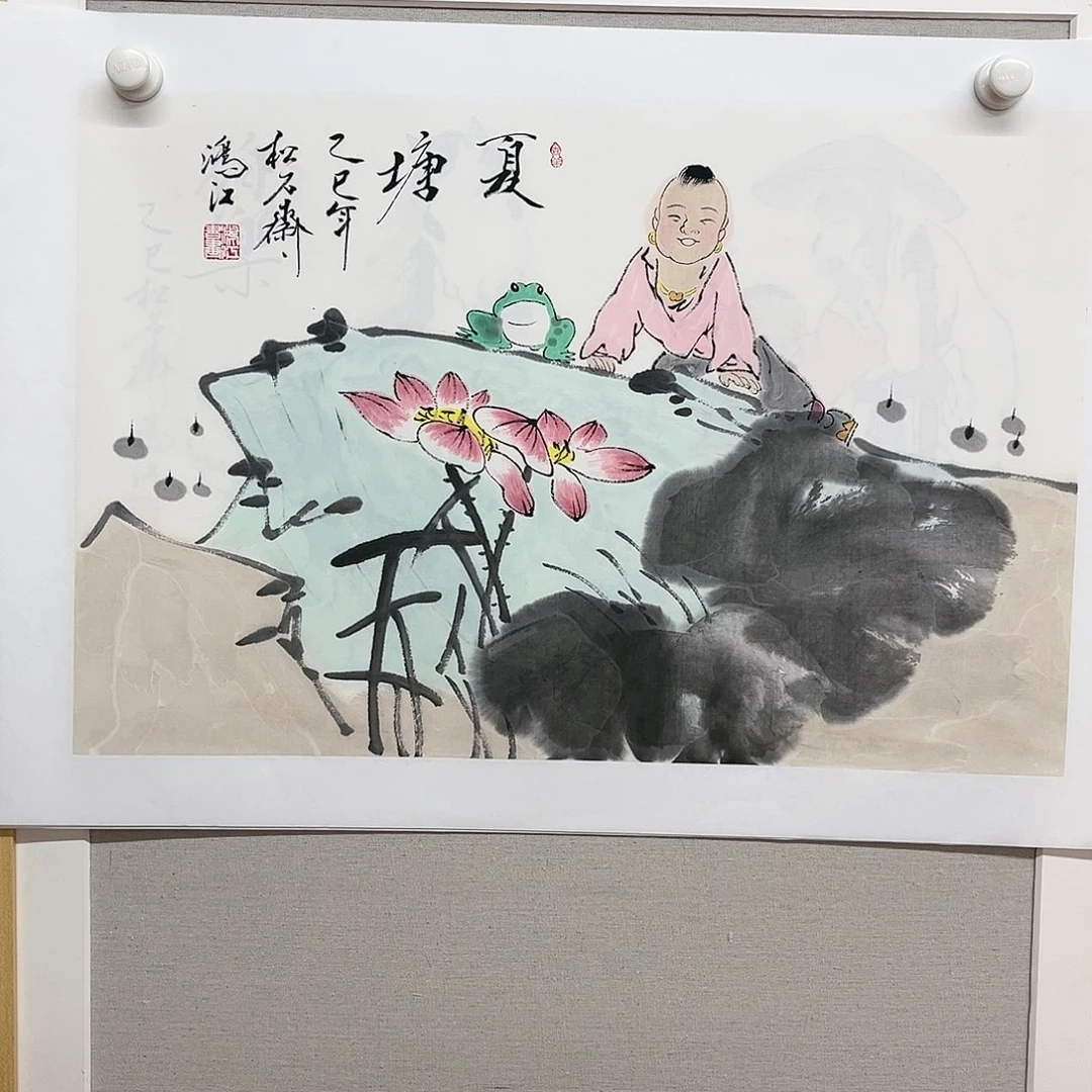 国画陈鸿江老师作品