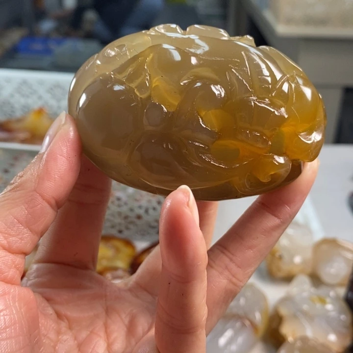 玛瑙/玉髓吊坠(不含链)未镶嵌