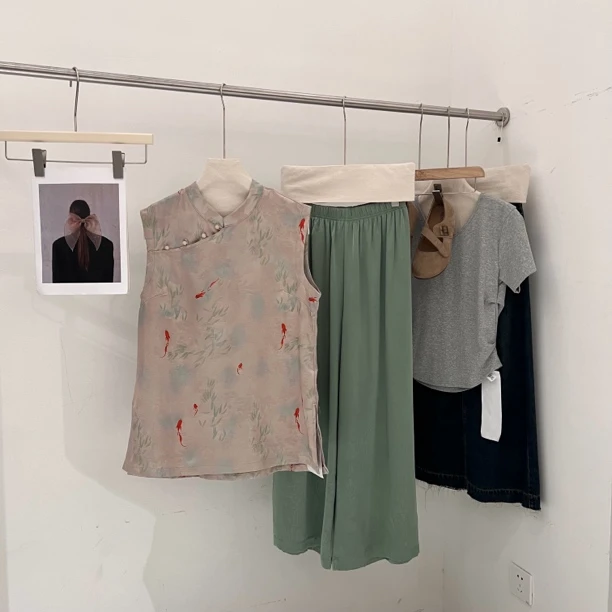 slx@ 1820 中式缎面套装