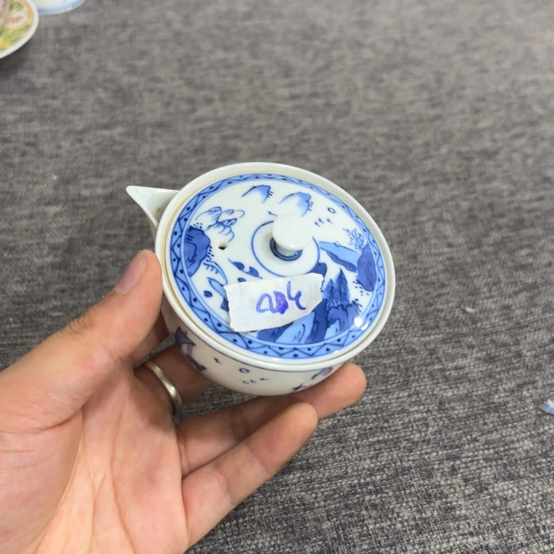 瓷片松*非常好看的花瓶