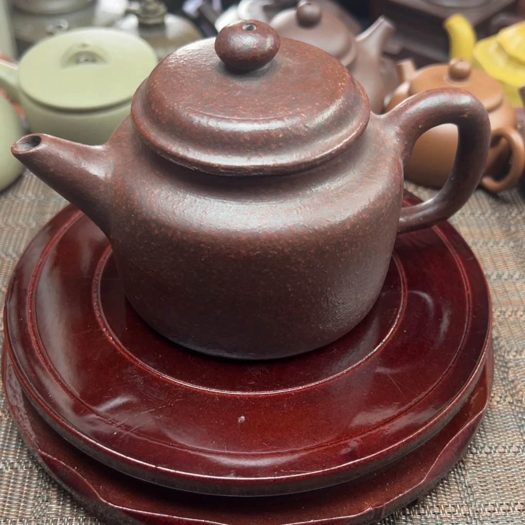 紫砂茶壶宜兴原矿紫砂壶300毫升容量