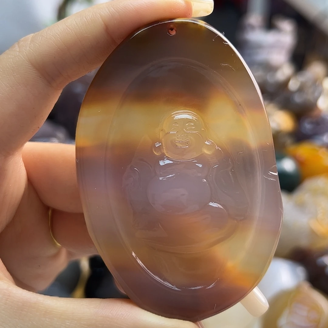 玛瑙/玉髓未镶嵌颈饰