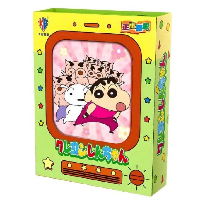 【平拆】D卡宝文创蜡笔小新奇趣时光十元包卡牌盲盒