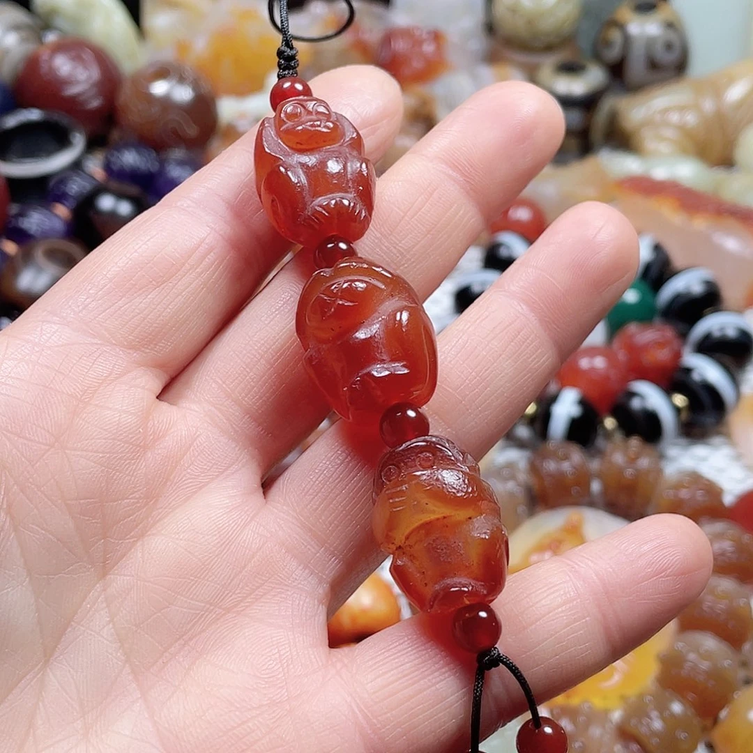 玛瑙/玉髓挂件未镶嵌