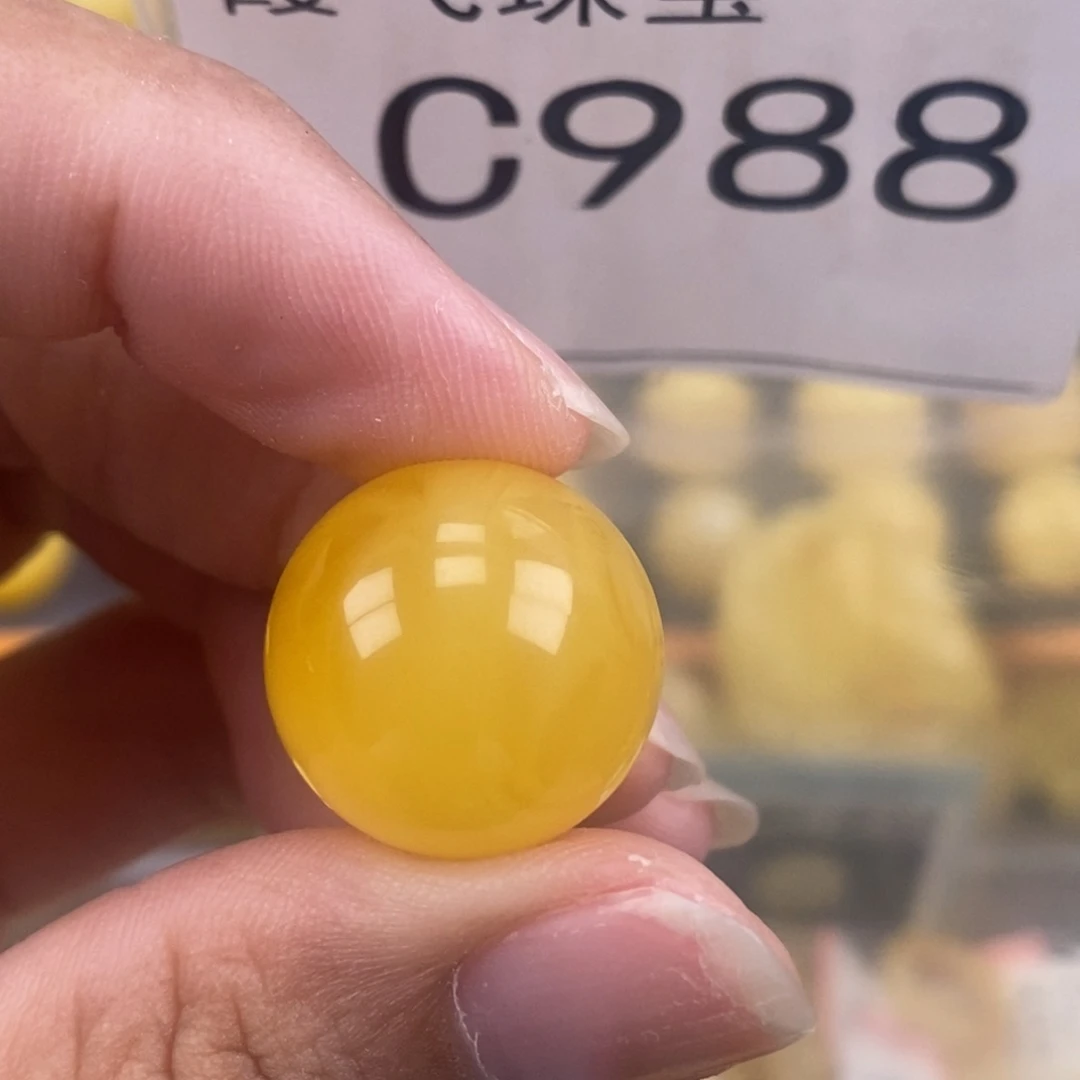 琥珀未镶嵌珠宝奇石17.7