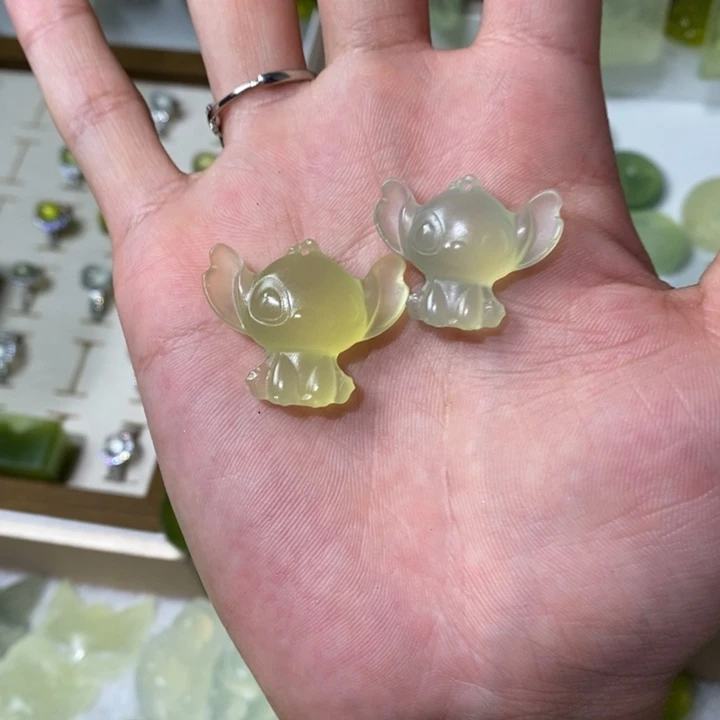 未镶嵌岫玉吊坠(不含链)