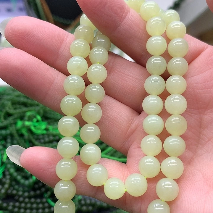 未镶嵌手链和田玉素**心8