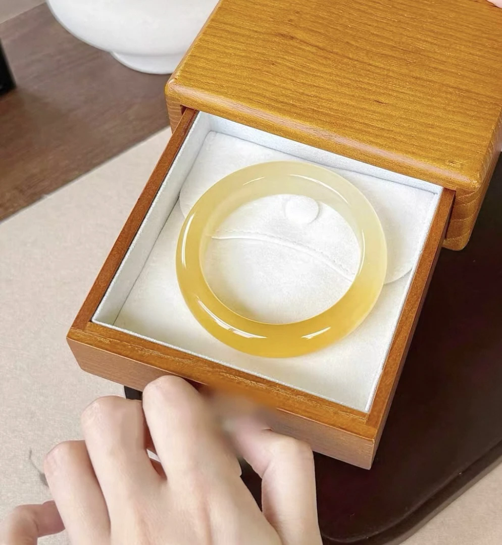 非金属珐琅手镯 高端气质黄手镯=测试