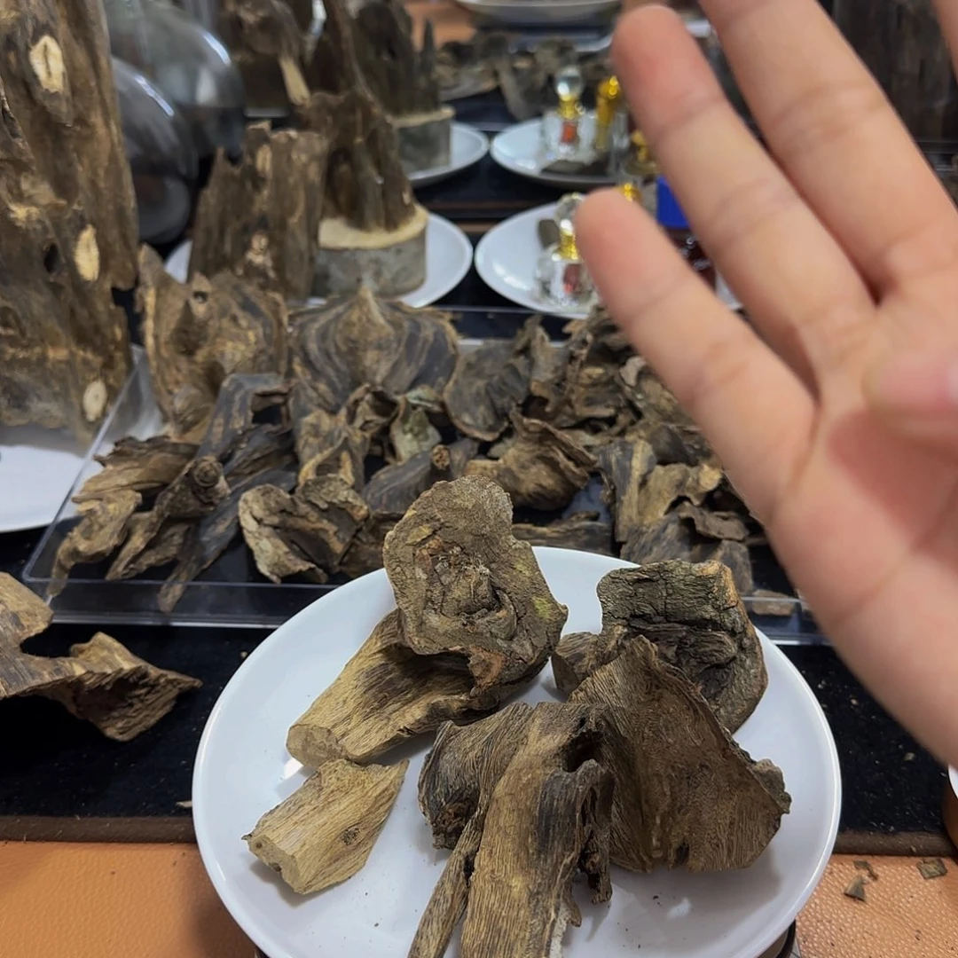 沉香碎屑沉香虎斑纹入门料66克