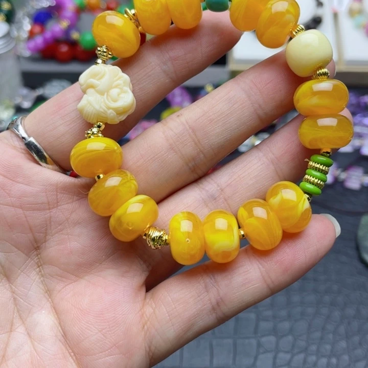 树脂制品24号算盘手串