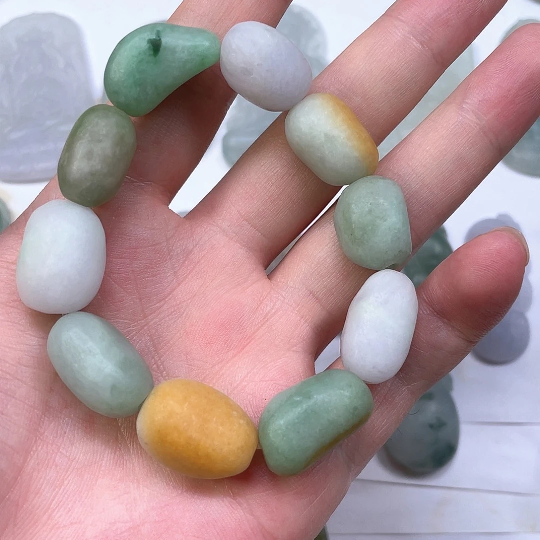 一****定制翡翠未镶嵌手串