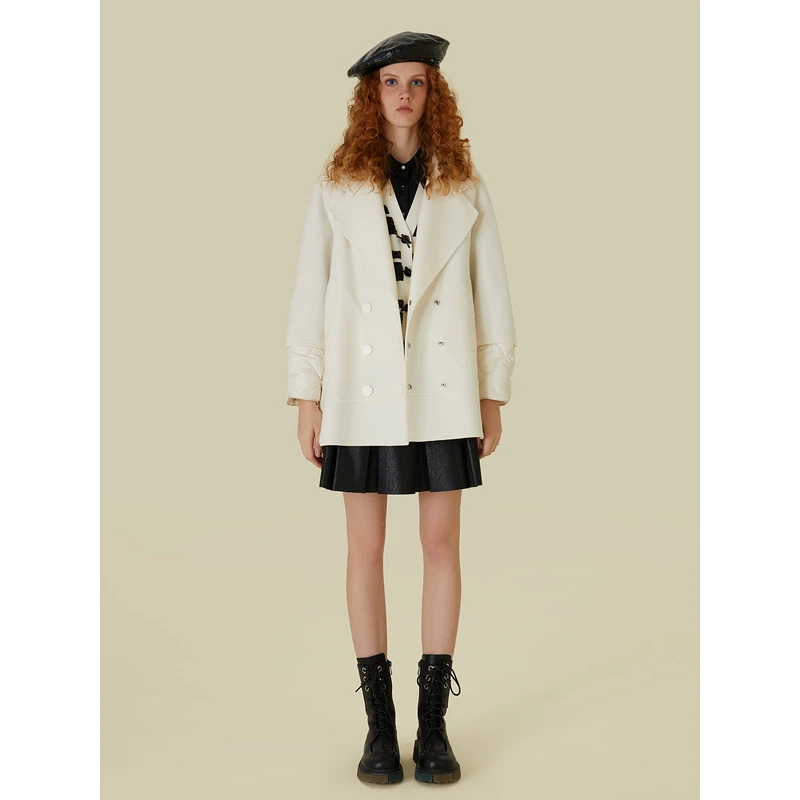 【诗语专属】D63米白大衣5E4D64241