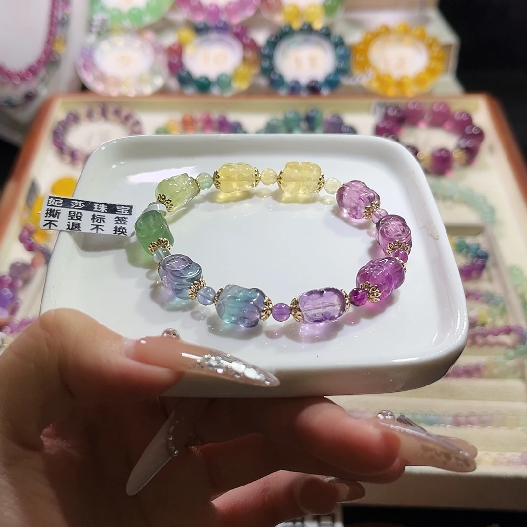 手链未镶嵌萤石貔貅