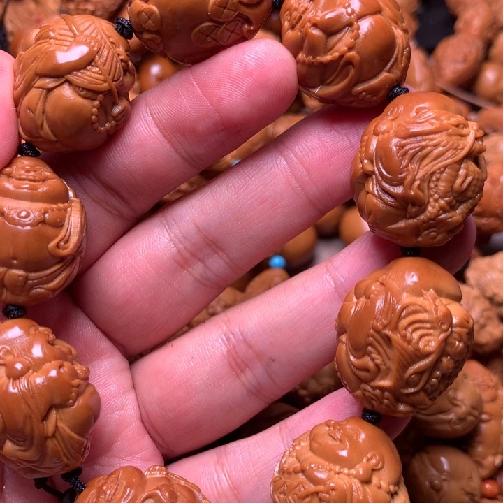 橄榄核手串/手链头一次