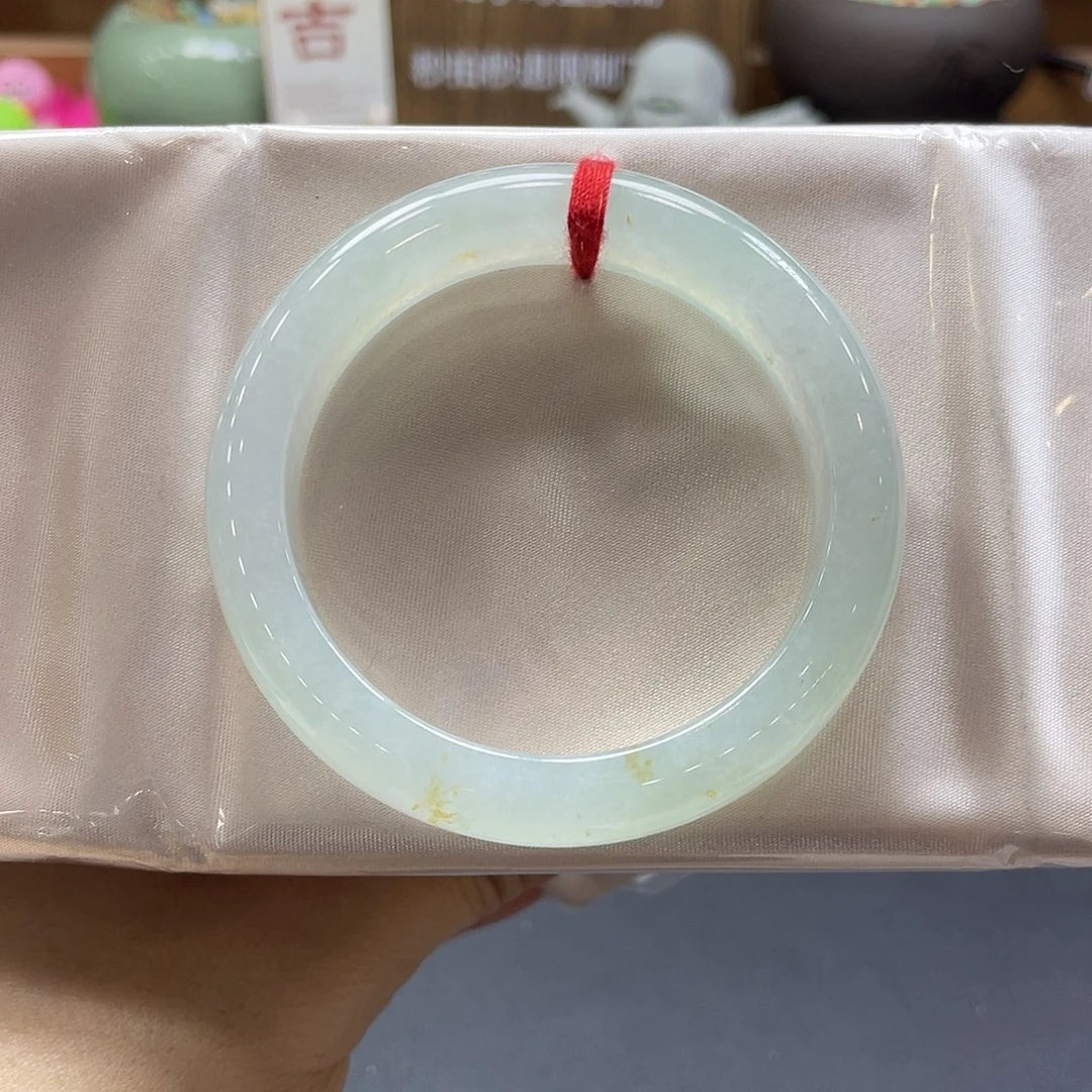 翡翠未镶嵌手镯49 号