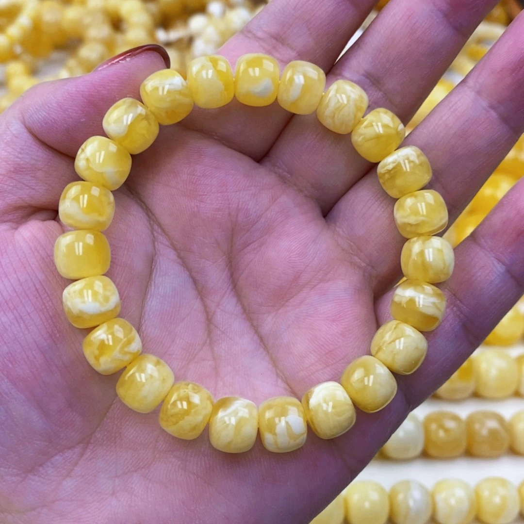 琥珀未镶嵌珠宝奇石尺寸9.5 mm