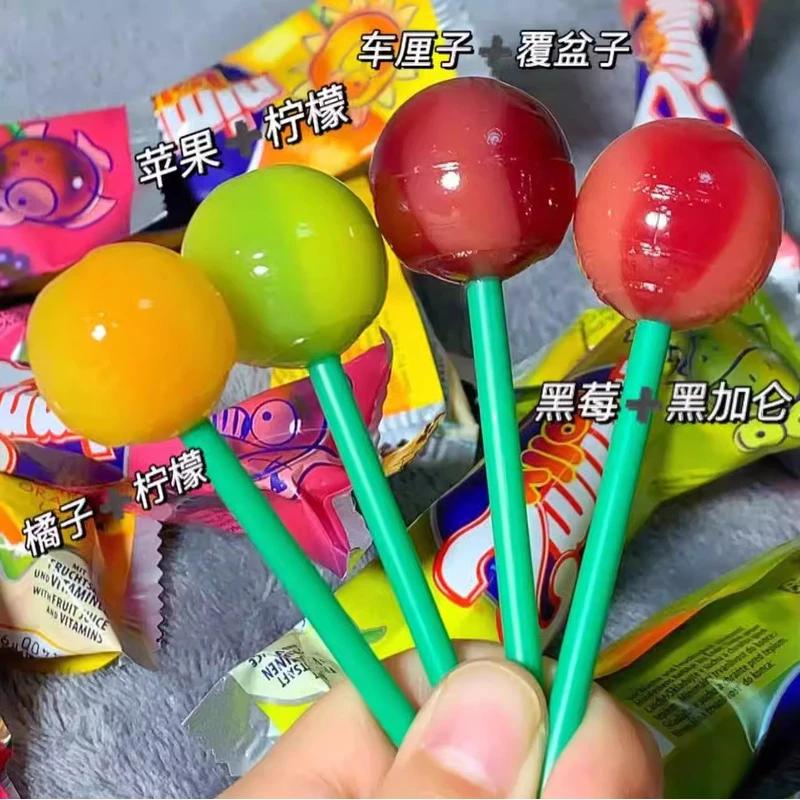 多口味水果棒棒糖
