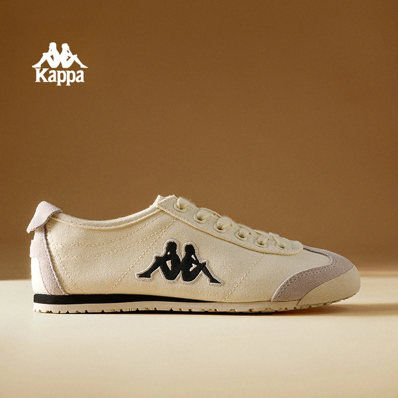 Kappa/卡帕复古薄底鞋秋冬季新款百搭低帮时尚板鞋软底鞋休闲05cj