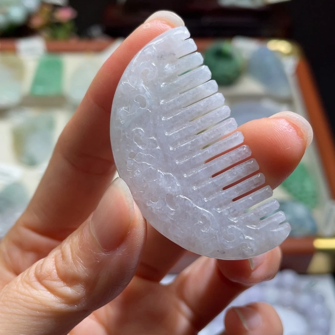 翡翠未镶嵌颈饰翡翠34