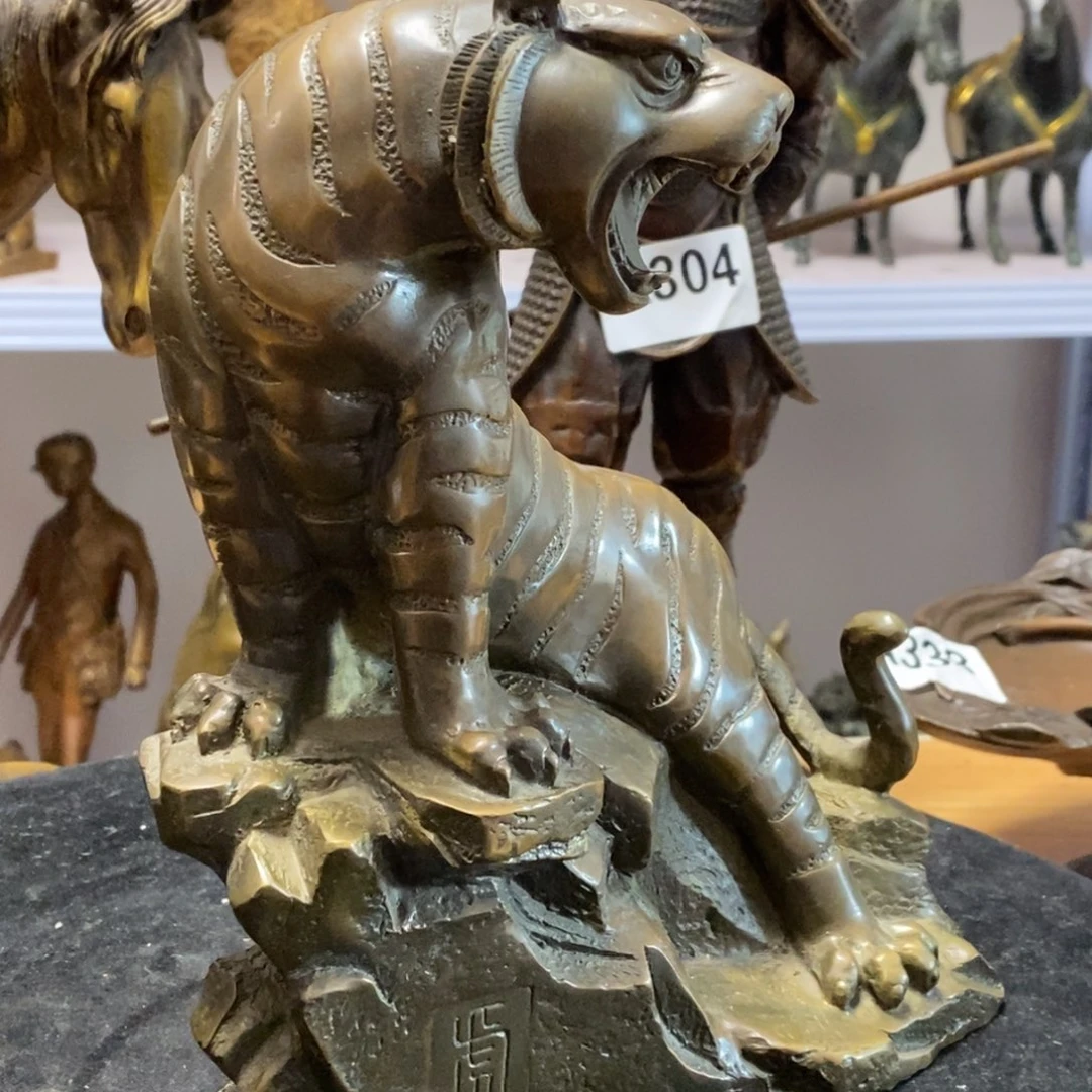 十***郎黄铜材质，老虎上山