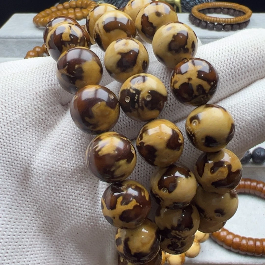 紫金鼠手串紫金鼠瑕疵款闪78