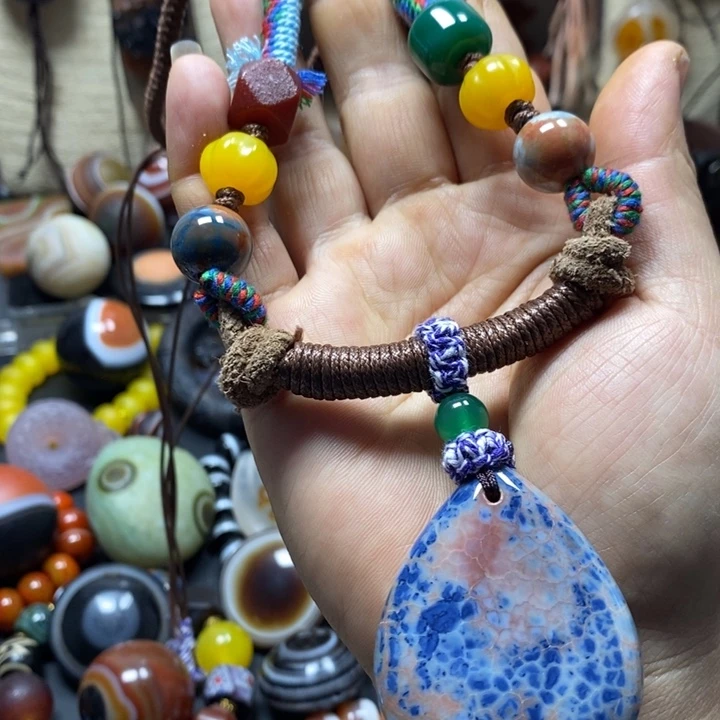 玛瑙/玉髓未镶嵌颈饰