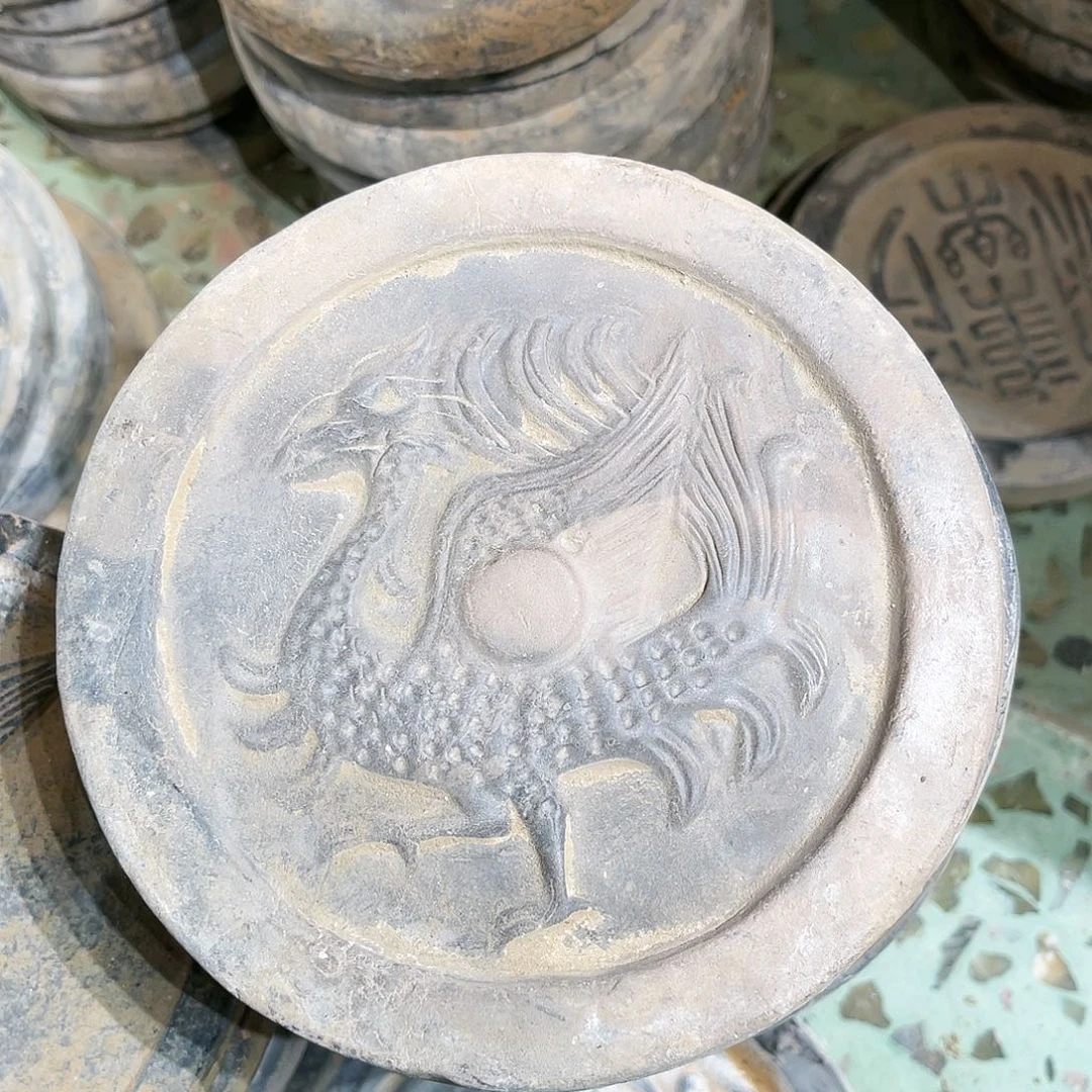 瓦当摆件茶台的一天
